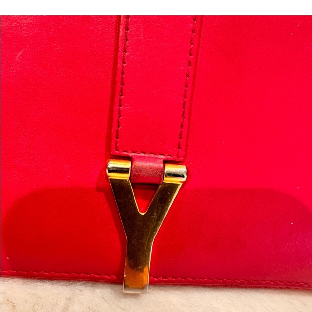 Saint laurent vintage pink calfskin continental wallet - Picture 4 of 15